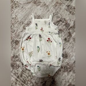 Wildflower smocked Bubble